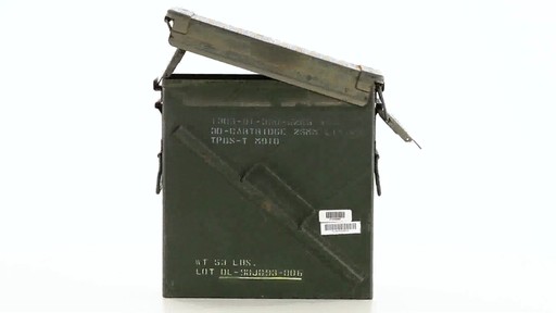 AMMO CAN PA125 25MM W/LIDS 360 View - image 7 from the video